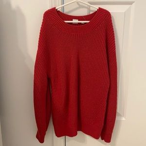 Red Gap Sweater
